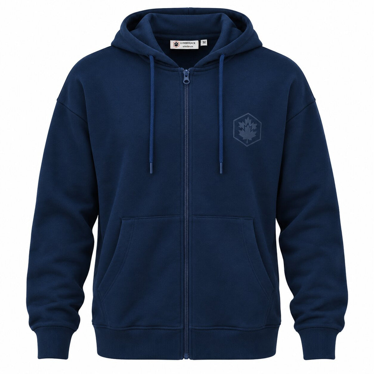 LUMBERJACK ZIP HOODIE LBJ-00201-BLU