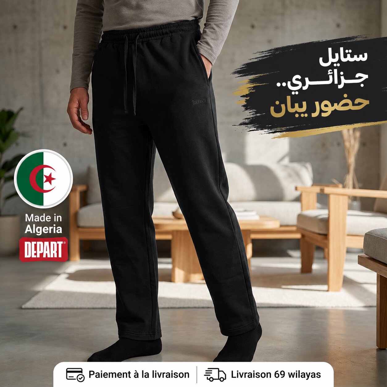 Depart Pantalon Homme