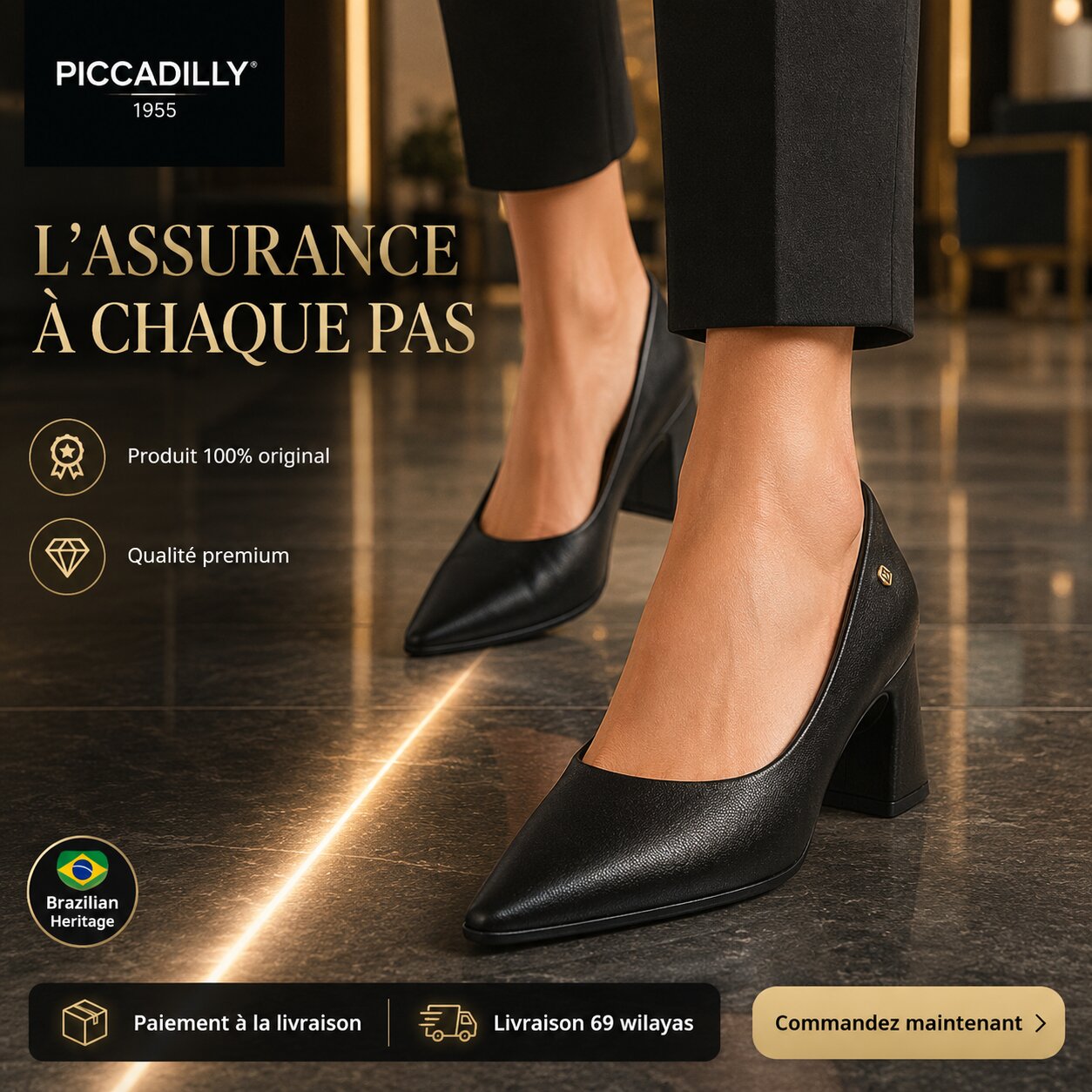 Chaussures à talons Piccadilly Femme