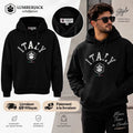 LUMBERJACK HOODIE LBJ-00204-BLK