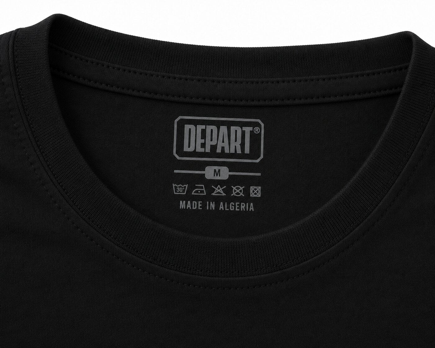 Départ Homme T-shirt Oversize Black MT319-G23-014066