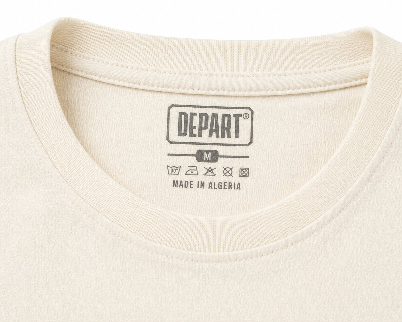Départ Homme T-shirt Oversize-Beige MT319-G23-014084