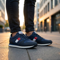 Tommy Hilfiger Flag — Baskets bleues