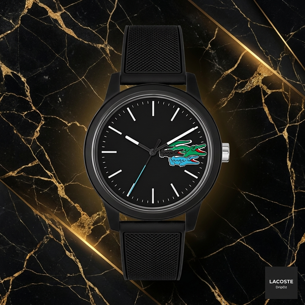Lacoste Holiday noir - Créa DripDz