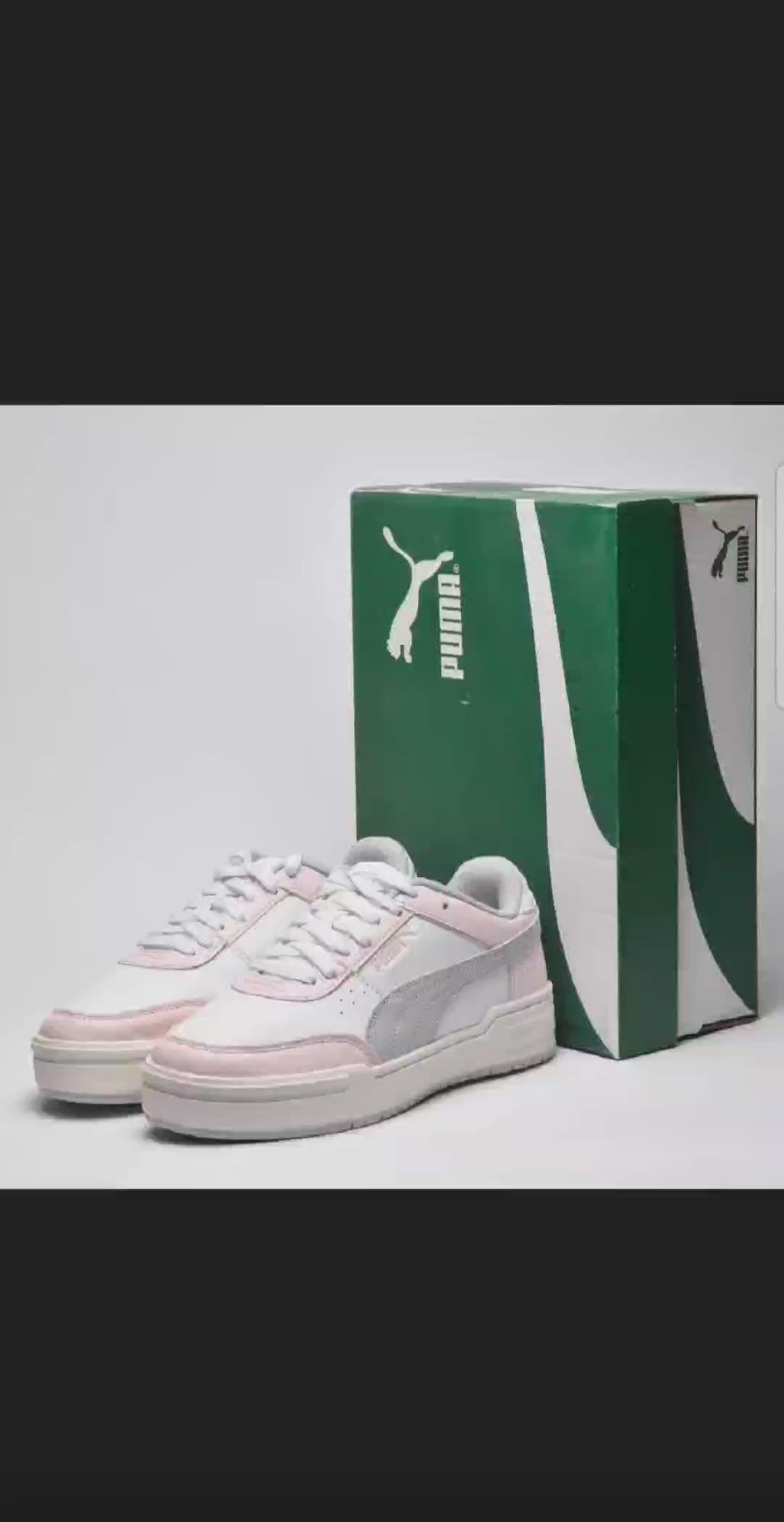 PUMA CA PRO SPORT LTH WHITE FROSTY PINK