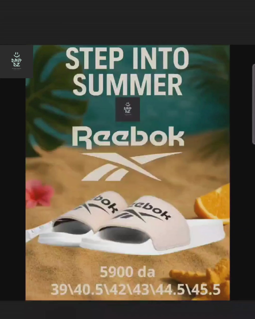 REEBOK RBK FULGERE SLIDE HR0391