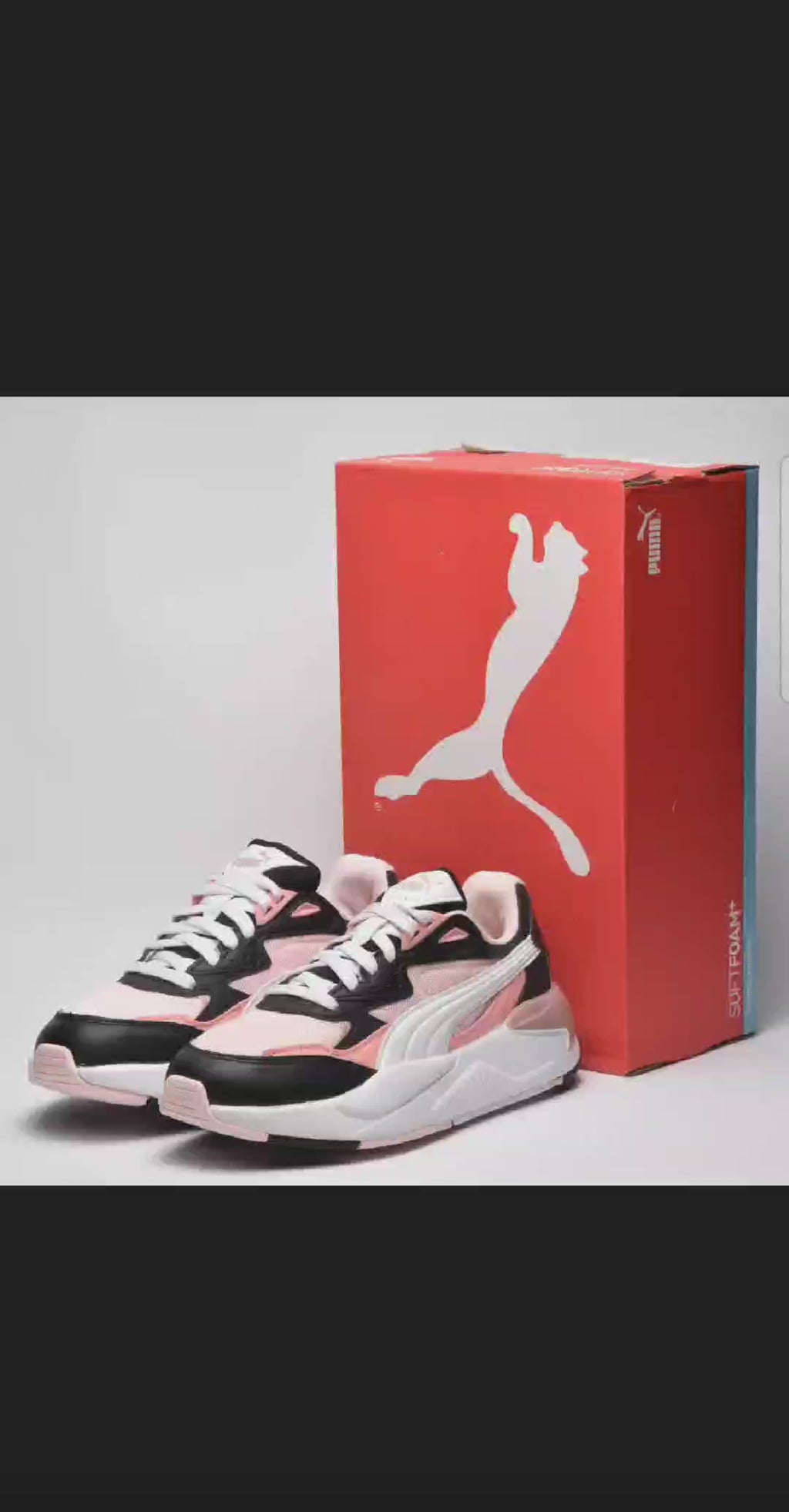 PUMA X-RAY SPEED PINK WHITE BLACK